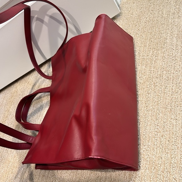 OXBLOOD TELFAR MEDIUM BAG - Picture 5 of 13